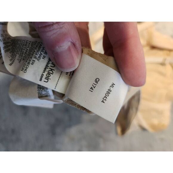 Calvin Klein Seductive Comfort With Lace Full Coverage Bra QF1741 Size 40B Tan - Picture 4 of 4